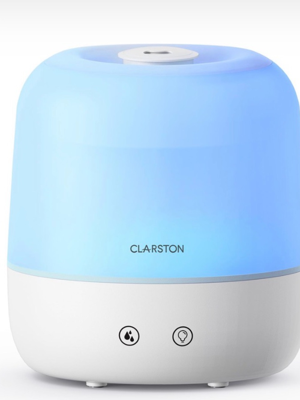 Clarston Blue LED humidifier